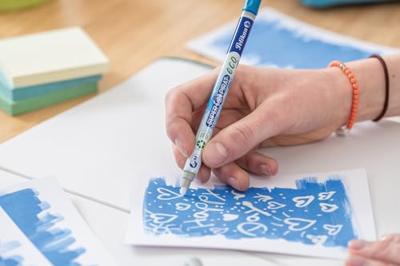 Pelikan Super Pirat Eco inktuitwisser, blister van 2 stuks
