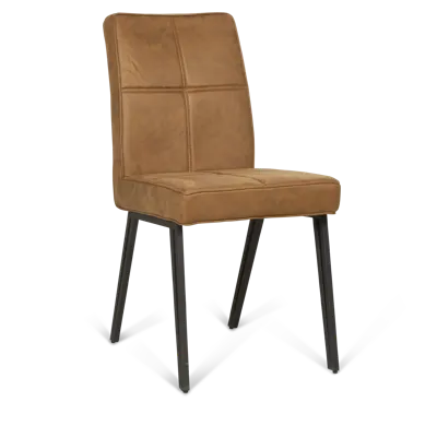 Eetkamerstoel (4 poten) Jaxx - Otis Cognac