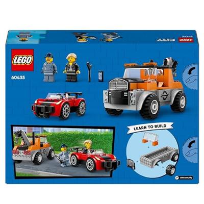 LEGO CITY sleepwagen en sportautoreparatie 60435 - thumbnail