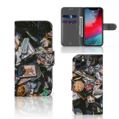 Apple iPhone 11 Pro | Telefoonhoesje met foto | Badges | Portemonnee hoesje