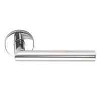 Formani Basics LB2-19 EN1906/3 deurkruk geveerd op rozet - gepolijst RVS - thumbnail