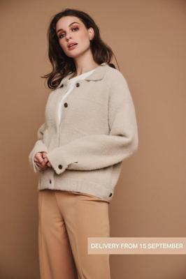 Rino & Pelle Boxy Jacket Jackets Stone