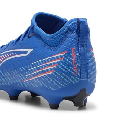 PUMA Ultra 6 Match Gras / Kunstgras Voetbalschoenen (MG) Kids Blauw Wit Felrood