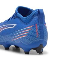 PUMA Ultra 6 Match Gras / Kunstgras Voetbalschoenen (MG) Kids Blauw Wit Felrood - thumbnail
