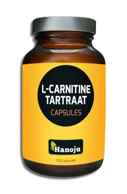 Hanoju L-Carnitine & L-Tartraat 150 Vegetarische capsules