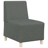 Fauteuil 55 cm stof donkergrijs - thumbnail