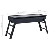 Campingbarbecue draagbaar 60x22,5x33 cm roestvrij staal - thumbnail
