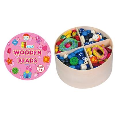 New Classic Toys - Wooden Beads 260 g (N10571)