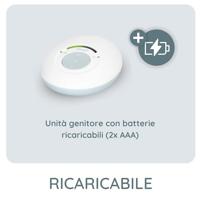 Alecto DBX110 FULL ECO DECT BABYFOON Babyfoon Wit - thumbnail