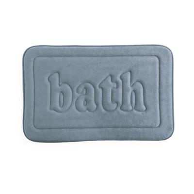 Memory Foam Badmat - TODAY - UTILITY - 40 x 60 cm - Blauw