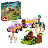 LEGO friends 42634 paard en pony aanhangwagen - thumbnail