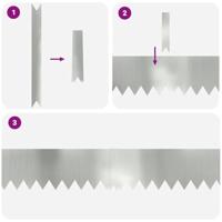 Tuinrand 20 pcs Zilver 100 x 0.05 x 20 cm Gegalvaniseerd staal - thumbnail