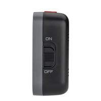 TFA Dostmann 60.2550.01 Wekker Zendergestuurd Zwart Alarmtijden 2 Groot display - thumbnail