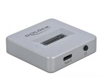 Delock 64000 USB-C Harde schijf-dockingstation - thumbnail