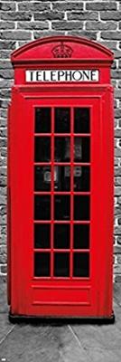 Poster London Phone Box 53x158cm Poster London Phone Box 53x158cm