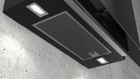 Siemens LC97FLP60 afzuigkap 710 m³/uur Muurmontage Zwart, Roestvrijstaal A - thumbnail