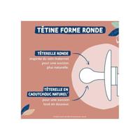 Fopspeen Dodie (2 Onderdelen) (2 Stuks) - thumbnail