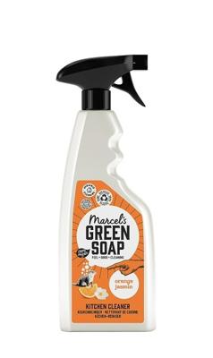 Marcel's Green Soap Keukenreiniger spray - sinaasappel & jasmijn