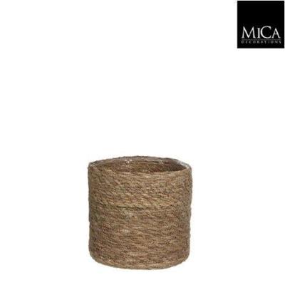 Mand atlantic H16 x D16 cm lichtbruin Mica Decorations - Mica decorations Mand atlantic H16 x D16 cm lichtbruin Mica Decorations - Mica decorations