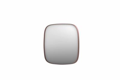 INK SP29 spiegel - 100x4x100cm contour in stalen kader - geborsteld koper 8409634