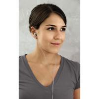 Thomson EAR3005GY stereo hoofdtelefoon met microfoon, siliconen, grijs - thumbnail
