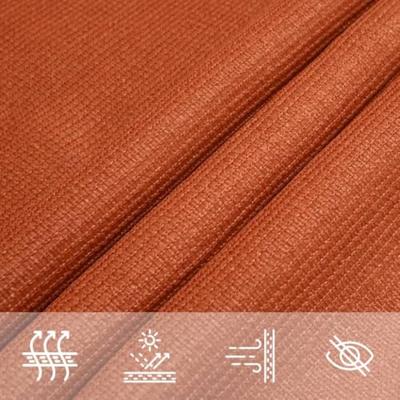 VidaXL Zonnezeil 160 g/m² 2x3 m hdpe oranje