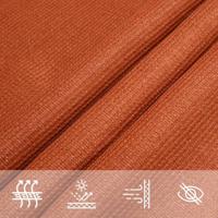 VidaXL Zonnezeil 160 g/m² 2x3 m hdpe oranje - thumbnail
