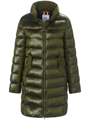 Doorgestikte donsjas in recht model Van Bogner groen Doorgestikte donsjas in recht model Van Bogner groen