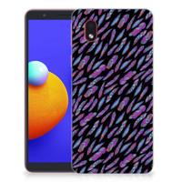 Samsung Galaxy A01 Core | TPU bumper | Feathers Color - thumbnail