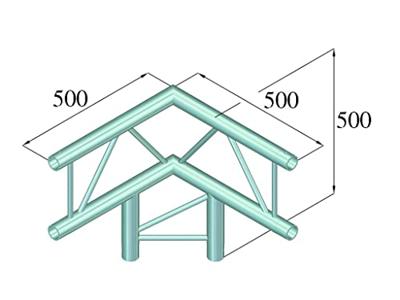 Alutruss BQ2-PAL31V Hoek