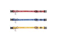 Beeztees Kitty Cat - Kittenhalsband - Rood - 23x0,8x0,2 cm - thumbnail