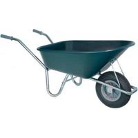 Boerderij kruiwagen 130 liter met anti-lek kruiwagenwiel - thumbnail