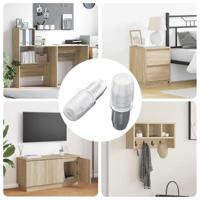 Plankhaak 2 pcs Zilver 7 x 16 mm IJzer - thumbnail