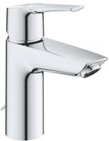 Grohe QuickFix Start S-size wastafelkraan met ketting voor afvoerstop chroom - thumbnail