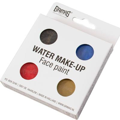 Hero set water make-up 4 kleuren Hero set water make-up 4 kleuren