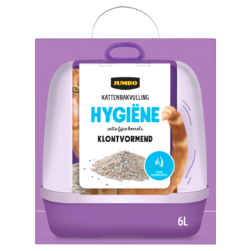 Jumbo Kattenbakvulling Hygiene Klontvormend 6 L