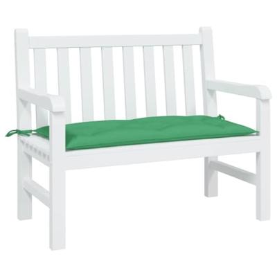 VidaXL Tuinbankkussen 110x50x7 cm oxford stof groen
