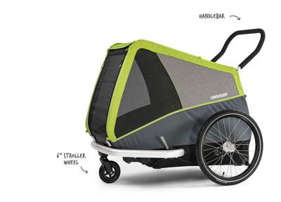 Croozer stroller kit dog trailer mikke/tammo