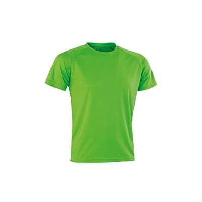 Spiro RT287 Impact Aircool Performance Tee - Black - XS