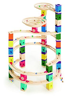 Hape Quadrilla houten knikkerbaan the cyclone, 198dlg.