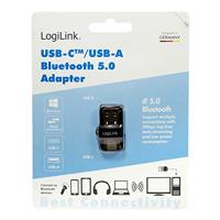 LogiLink BT0054 bluetooth ontvanger Grijs Transparant - thumbnail