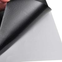 VidaXL 2 st autofolie 100x150 cm + 50x150 cm matzwart - thumbnail