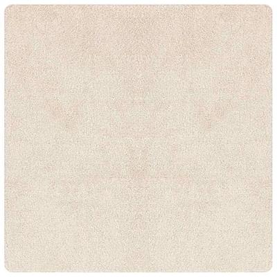 Antislip Shaggy Tapijt Crème 120 x 120 cm PP