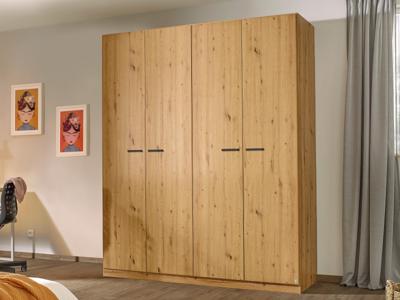 Kledingkast FLORILLA 4 deuren 181 cm artisan eik Kledingkast FLORILLA 4 deuren 181 cm artisan eik