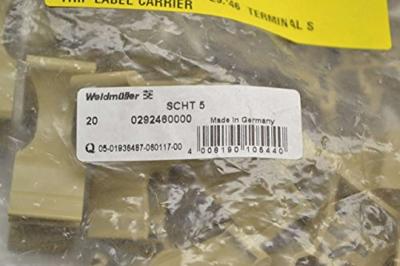 Weidmüller 292460000-20 Klemmarkering Beige 20 stuk(s)