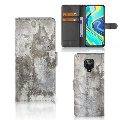 Xiaomi Redmi Note 9 Pro | Note 9S | Bookcase | Beton Print Xiaomi Redmi Note 9 Pro | Note 9S | Bookcase | Beton Print