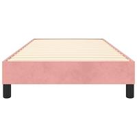 Boxspringframe fluweel roze 90x190 cm - thumbnail