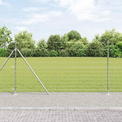 Weidehekwerk Zilver 50 x 1.4 m Gegalvaniseerd staal