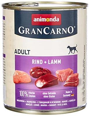 ANIMONDA GranCarno Original Adult Rundvlees met lamsvlees - nat hondenvoer - 800 g