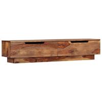 Tv-meubel 145x30x30 cm massief hout - thumbnail